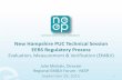 New Hampshire PUC Technical Session EERS Regulatory Process non docket info... · 2015-09-30 · using site surveys, metering of energy consumption, monitoring of independent variables,