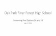 Oak Park River Forest High School€¦ · from bui ding and new tennis court excavation, 24" total thickness Compact backfill in four lifts Excavation for new tennis courts, 12" deep