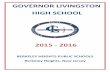 GOVERNOR LIVINGSTON HIGH SCHOOL...Welcome to Governor Livingston High School! It is my sincere hope that your educational experiences during your high school years will be successful