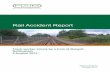 Rail Accident Report - gov.uk · Rail Accident Report Track worker struck by a train at Bulwell, ... This document/publication is also available at . Any enquiries about this publication
