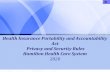 Health Insurance Portability and Accountability Act ... · Insurance Portability and Accountability Act (HIPAA) ... the Health Insurance Portability and Accountability Act (HIPAA).