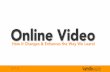 Online Video - AméricaEconomía · 16.11.15 Online Video How It Changes & Enhances the Way We Learn! Lynda.com A LINKEDIN COMPANY