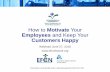 How to Motivate Your Employees and Keep Your …efcnetwork.org/.../Happy-Employees-and-Happy-Customers-.pdfHow to Motivate Your Employees and Keep Your Customers Happy Webinar| June