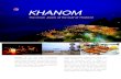 KHANOM - patricklepetit.jalbum.netpatricklepetit.jalbum.net/NAKHON SI THAMMARAT... · KHANOM The Crown Jewels of the Gulf of Thailand. Khanom Golden Beach Hotel on Nadan Beach offers
