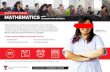 BACHELOR OF SCIENCE MATHEMATICS with Computer Science … · BACHELOR OF SCIENCE MATHEMATICS with Computer Science minor Mathematicians are problem-solvers by nature, which makes