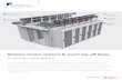 Modular busbar systems & smart tap-off boxes · 2014-05-15 · The Smart Tap-Off Boxes that are delivered with the system offer users the option of flexibly laying out a power grid