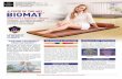EVERYONE CAN BENEFIT FROM THE BIOMAT · - Minor joint pain and stiffness - Joint pain associated with arthritis - Muscle spasms / Minor sprains - Minor strains / Minor muscular back
