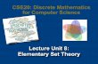 Lecture Unit 8: Elementary Set Theory - Computer Sciencecseweb.ucsd.edu/classes/sp18/cse20-a/HW/LecSets.pdf · 2018-04-23 · Definition: Subset and proper subset Definition: Set