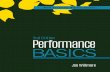 Performance BASICS - d22bbllmj4tvv8.cloudfront.net · Performance Basics. you will be guided through human performance improvement— or HPI—and delve into new content on front-end