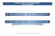CATALOG SUPPLEMENT 2019-2020 - Charter College · Effective March 18, 2019 – March 8, 2020, Seventh Edition, Published February 3, 2020 2 ADMINISTRATION CHARTER COLLEGE ADMINISTRATION
