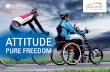 ATTITUDE - lgmedical.gr · The Attitude Manual is ideal for those looking to improve their strength and overall stamina through recreational cycling. 20“ front wheels and the 30