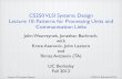 CS250 VLSI Systems Design Lecture 10: Patterns for ...cs250/fa13/lectures/lec11a.pdf · Lecture 10, Processor Patterns CS250, UC Berkeley, Fall 2012 Unit-Transaction Level (UTL) 2