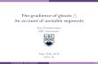 The gradience of ghosts An account of unstable segments€¦ · Main Claims (1) /pan / /tump/ Phonological context 1: pan tump Phonological context 2: pank-u tump-u • Ghost segments