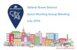 Oxford Street District Zonal Working Group Meeting July 2019€¦ · Oxford Street District Zonal Working Group Meeting July 2019 Work in Progress July 2019. Agenda Topic Lead Time
