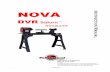 NOVA · 2020-02-12 · 115-0618-011 ii Nova DVR SATURN Lathe Features at a glance DVR Electronic drive The Nova DVR SATURN lathe is unique. The DVR incorporates the motor built as