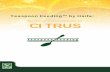 Citrus - revised · 2015-10-12 · advanced products are designed for delivery by the most efficient application methods: Nutrigation™ (fertigation), foliar feeding and controlled-release
