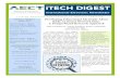 iTECH DIGEST v6n1 - Educational Technology · 2017-07-19 · iTECH DIGEST Volume 6, Number 1, Winter 2016 4 iTECH DIGEST is published quarterly by the Association for Educational