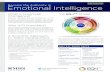 Become the Authority in Emotional Intelligence · measures emotional intelligence (EI) and how it can impact people and the workplace. Being the ﬁrst scien-tiﬁcally validated