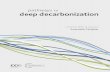 pathways to deep decarbonization · development and deep decarbonization can be met. This comprehensive analysis will form the basis of a report that will be completed in the first