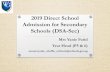 2019 Direct School Admission for Secondary … PSLE...2019 Direct School Admission for Secondary Schools (DSA-Sec) Mrs Yanie Farid Year Head (P5 & 6) asmaroyanie_shaffie_othman@schools.gov.sg