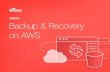 EBOOK: Backup & Recovery on AWS Marketing/IPC/AWS... · AWS APN Storage partners enhance the backup and recovery experience by leveraging AWS for durable and secure data backup. APN