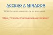 ACCESO A MIRADOR - murciaeduca.es€¦ · 2018/19 - 50 Educación Infantil (Segundo ciclo) Bilingüe L.O.E. - CE INF-PRI VICENTE MEDINA 2017/18 - 40 Educación Infantil (Segundo Ciclo)