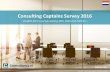 Consulting Captains Survey 2016 - Consultancy.nl · Gig economy: 1 out of 3 executives see freelancers as a risk for consulting firms… Consultancy.nl Consulting Captains Survey
