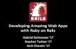 Developing*Amazing*Web*Apps* with*Ruby*on*Rails*cdn.cs50.net/2014/fall/seminars/ruby_on_rails/ruby_on_rails.pdf · Developing*Amazing*Web*Apps* with*Ruby*on*Rails* Gabriel*Guimaraes*‘17