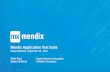 Mendix Application Test Suiteww2.mendix.com/rs/729-ZYH-434/images/Mendix ATS Webinar.pdf · to automate functional testing of Mendix applications. Built as add-on to Selenium (in