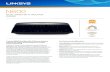 N600 - BarcodesInc€¦ · Linksys N600 Dual Band Wi-Fi Router delivers superior Wireless-N technology for reliable home networking ... An active, customer‑purchased Internet Service