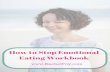 Emotional Eating Webinar workbook - Entrepreneurs · How to Stop Emotional Eating Workbook . m Introduction Hello my lovely lady! Over the years I've learnt a thing or two about weight