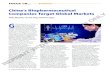 China’s Biopharmaceutical Companies Target …...antibody–drug conjugates, and so on; more collaboration between research organizations and contract manufacturing organizations