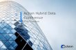 Actian Hybrid Data Conference · 2017-12-01 · JSON-RPC Support for OpenROAD JSON-RPC 2.0 interface for calling 4GL procedures contained in OpenROAD Server applications –The "params"