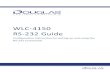 WLC 4150 RS 232 Guide - Douglas Lighting Controls€¦ · WLC-4150 RS-232 Guide Douglas ightin trols rodu Developmen fidential 8 6.2. Dimmer Command & Status # # = Dialog Dimmer address,
