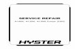 Hyster C203 (A1.25XL Europe) Forklift Service Repair Manual