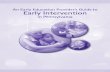 An Early Education Provider’s Guide to Early Intervention · early education provider and the family . You should be meeting periodically with parents to share information about