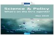 Science & Policy - ec.europa.eu · Electricity (ENTSO-E), European Distribution System Operators (E.DSO) Brussels 13-15 May Safety in Aviation Forum for Europe- SAFE 360 European