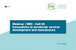 Webinar │IMI2 - Call 20 Innovations to accelerate ...€¦ · Innovations to accelerate vaccine development and manufacture ... Innovations to accelerate vaccine development and