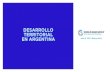 Desarrollo Territorial en Argentina 06.06.19 ESPAÑOL...Desarrollo Territorial debe tener 3 pilares: Instituciones, Capacidades y Fondeo Facilitador-estableciendo las reglas del juego