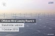 20191001 Stakeholder webinar 1 October 2019 MASTER · 10/1/2019  · Stakeholder webinar 1 October 2019 38255-TCE-PRS-009 . 20191001 Offshore Wind Leasing Round 4 Stakeholder Webinar
