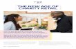 THE NEW AGE OF CHARITY RETAIL - The Yard Creative€¦ · Research found that in 2015, 93% of donors said they used a smartphone or tablet to make a donation to a charity. The study