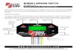 part number 00-61001 INSTALLATION INSTRUCTIONS · Product Overview. The Nitrous Outlet WinMax Window Switch is a full featured window switch capable of controlling up ... nitro dave’s