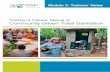 Training of Trainers’ Manual on Community-driven Total ... · Module 2: Trainers’ Notes Training of Trainers Manual on Community-driven Total Sanitation PRETRAINING PREPARATIONS