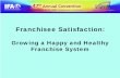 Growing a Happy and Healthy Franchise System...Success Magazine Satisfaction Survey 1) You are very satisfied with your decision to buy your franchise. 2) The franchise has given you