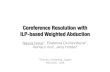 Coreference Resolution with ILP-based Weighted …naoya-i/resources/coling2012...Coreference Resolution with ! ILP-based Weighted Abduction Naoya Inoue†, Ekaterina Ovchinnikova‡,