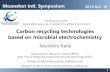 Carbon recycling technologies based on microbial ... · Carbon recycling technologies based on microbial electrochemistry Souichiro Kato 2019 Dec. 18 Bioproduction Research Institute