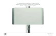 OUTDOOR PANEL ANTENNA INSTALLATION INSTRUCTIONS · OUTDOOR PANEL ANTENNA INSTALLATION INSTRUCTIONS Model: CPL824-2500-10SMA INS-40877-17 rfi.com.au. INTRODUCTION Thank you for purchasing