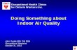 Doing Something about Indoor Air Quality - OHCOW...Doing Something about Indoor Air Quality John Oudyk MSc CIH ROH Occupational Hygienist October 31, 2014 Occupational Health Clinics