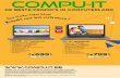 COMPU-IT · COMPU-IT DE BESTE PROMO'S IN COMPUTERLAND (.vp AII-Round Notebook • Scherm: 15.6" FHD IPS AG • AMO RyzenTM 5 3500U CPU • Radeon™ Vega 8 Graphics • …