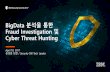 BigData분석을통한 Fraud Investigation 및 Cyber Threat Hunting · History Core Use Cases Hottest Trend IBM CONFIDENTIAL INTERNAL USE National Security Law Enforcement Fraud Cyber